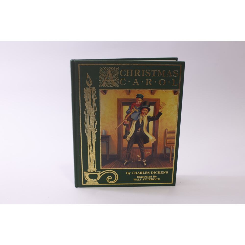 A Christmas Carol, Dickens, Walt Sturrock, Signed, Picture Book, ~ 251227-WH 865